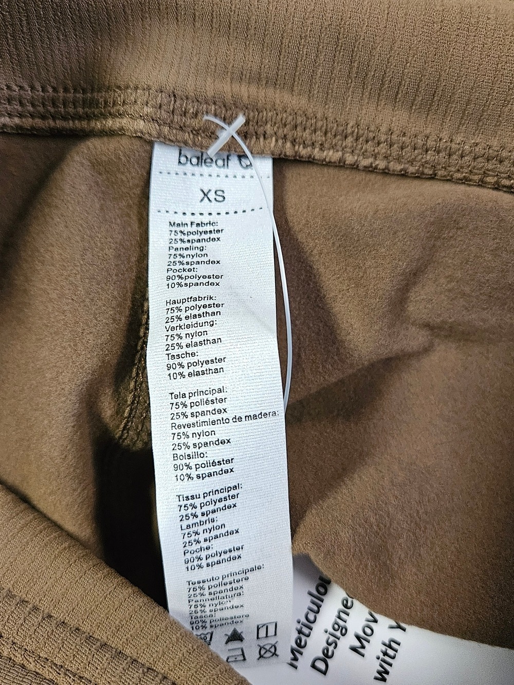 Baleaf Womens Brown Performance Jogger Pants - Picture 7 of 10